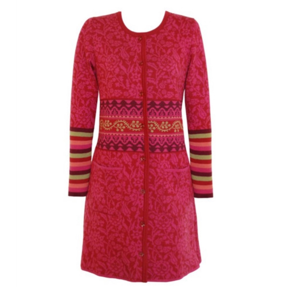 Oleana Silk Road long sweater, XL - Picture 3 of 9